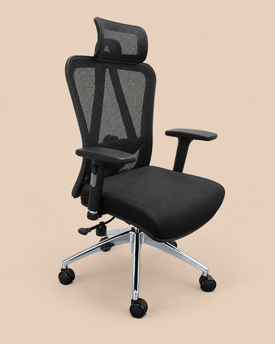 SILLA ERGONÓMICA GERENCIAL DE MALLA GAMA ALTA VENTITAS HOME - 2