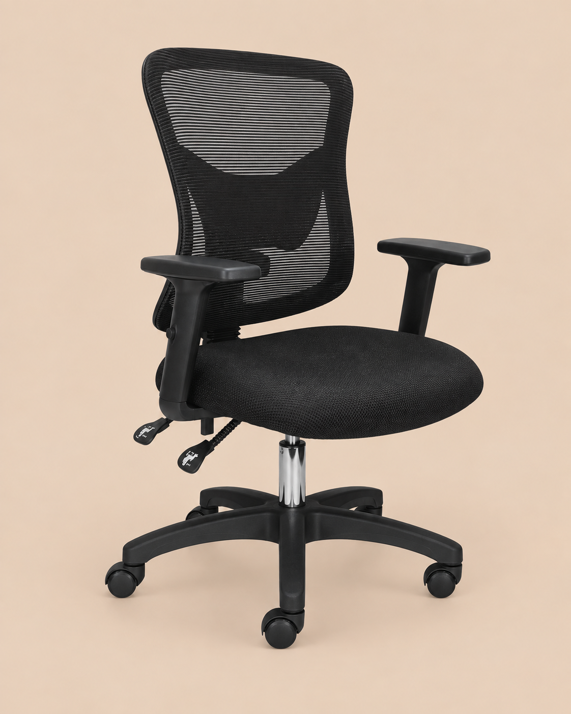 SILLA ERGONÓMICA GERENCIAL ULTRA VENTITAS HOME NEGRO - 2