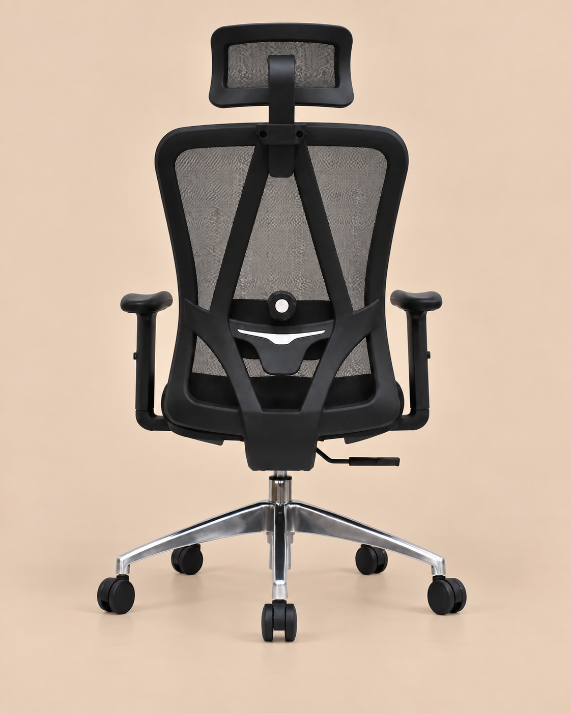 SILLA ERGONÓMICA VERONA NEGRO VENTITAS HOME - 3
