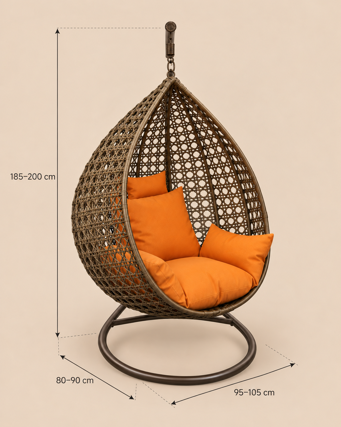 SILLÓN COLGANTE NÉBULA VENTITAS HOME - 4