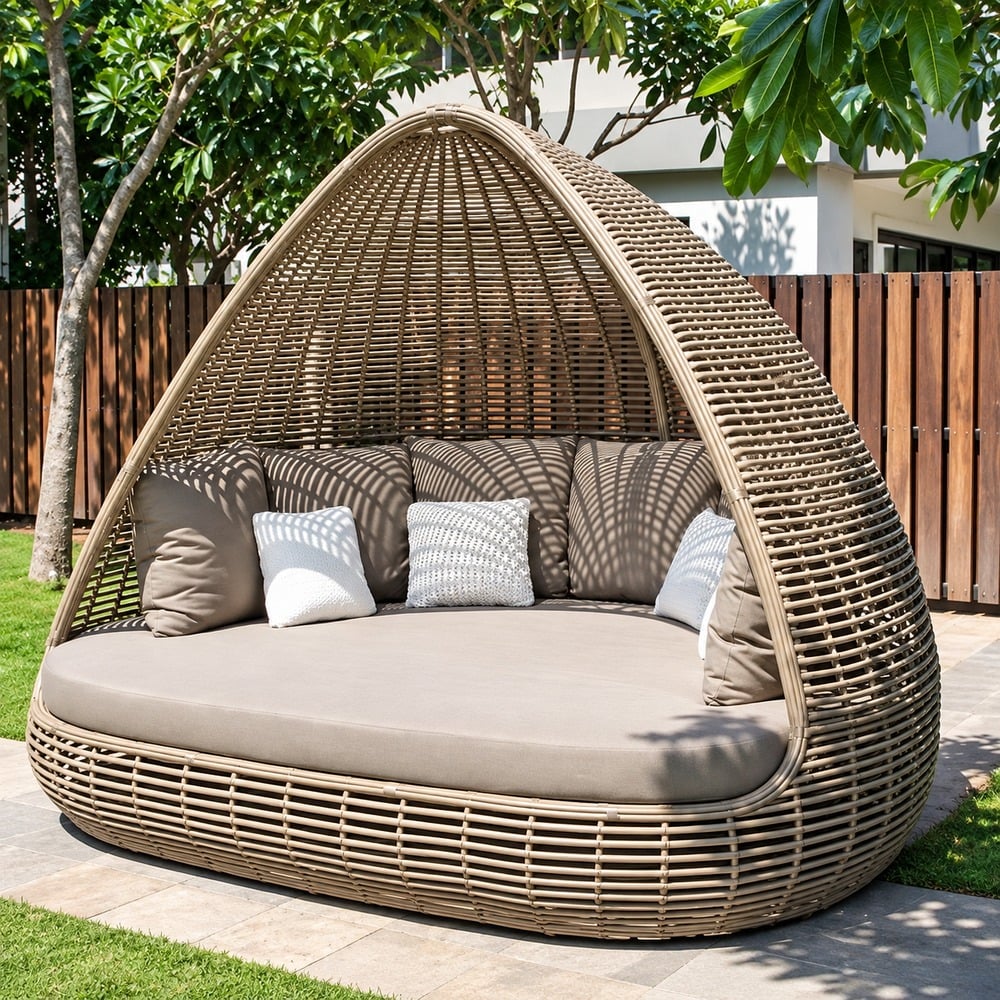 TUMBONA PARA JARDÍN Y EXTERIOR TAHITÍ VENTITAS HOME - 2