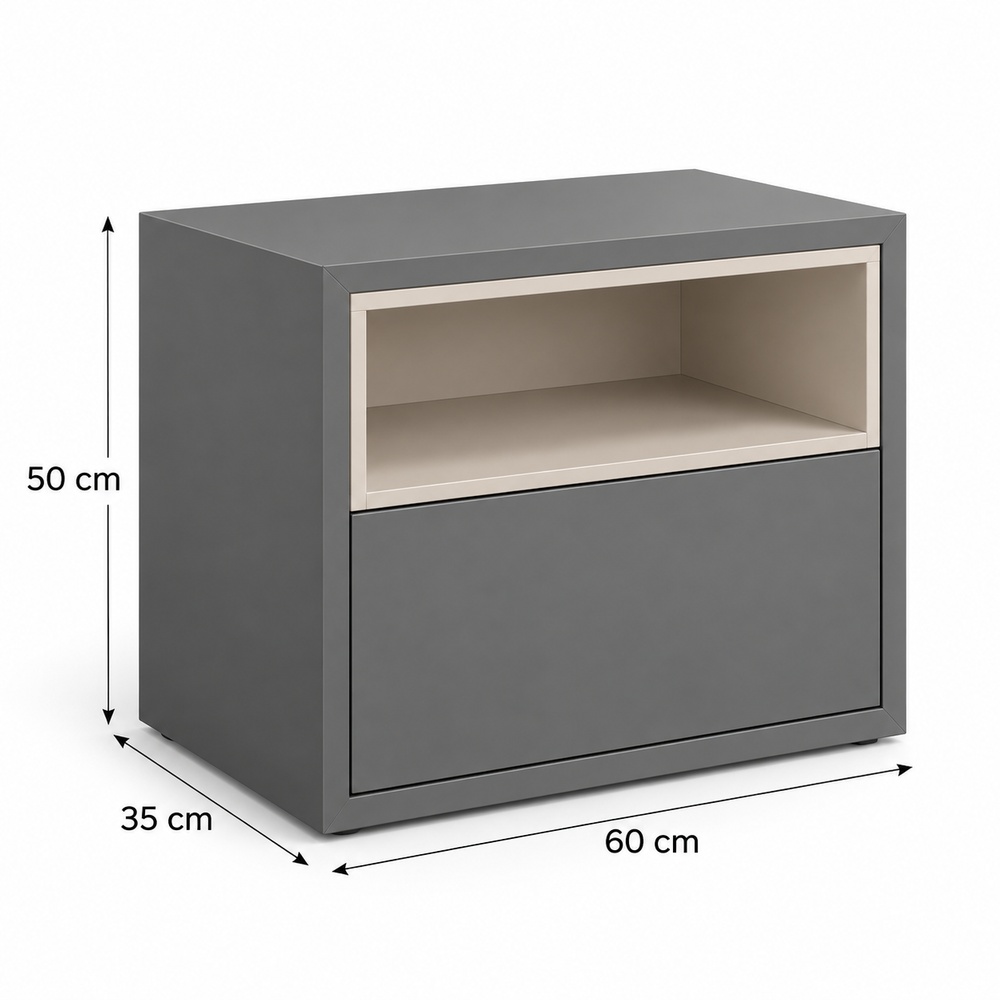 VELADOR DOMÉNICO VENTITAS HOME COLOR PLOMO Y CAPRI - 5