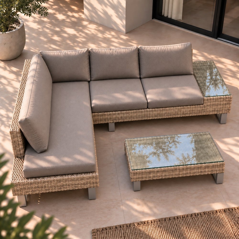 SOFÁ MODULAR DE TERRAZA MARBELLA VENTITAS HOME - 3