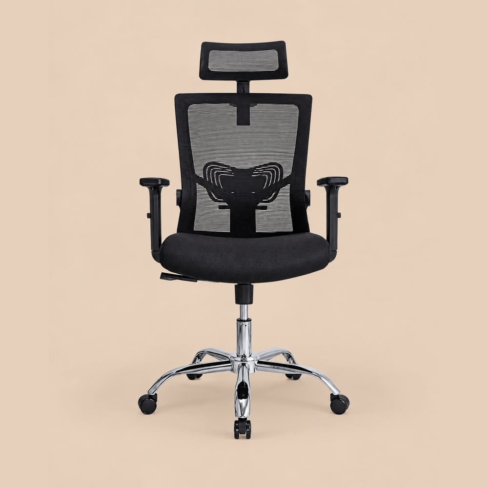 SILLA DE OFICINA PRESIDENTE TORINO NEGRO VENTITAS HOME - 1