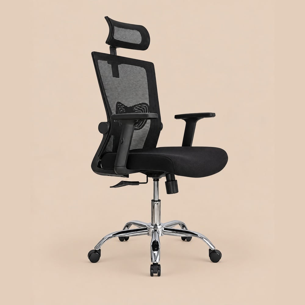SILLA DE OFICINA PRESIDENTE TORINO NEGRO VENTITAS HOME - 2