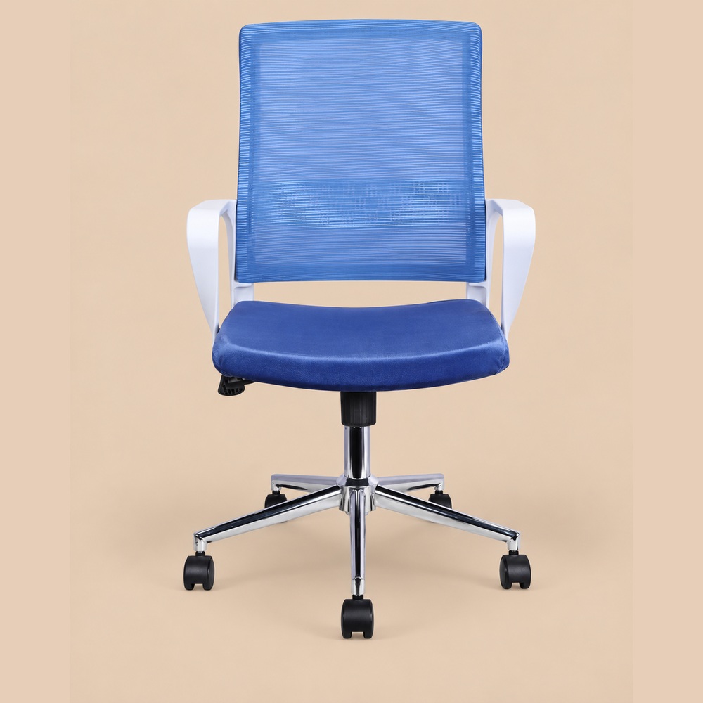 SILLA DE OFICINA GIRATORIA VIENA AZUL VENTITAS HOME - 1