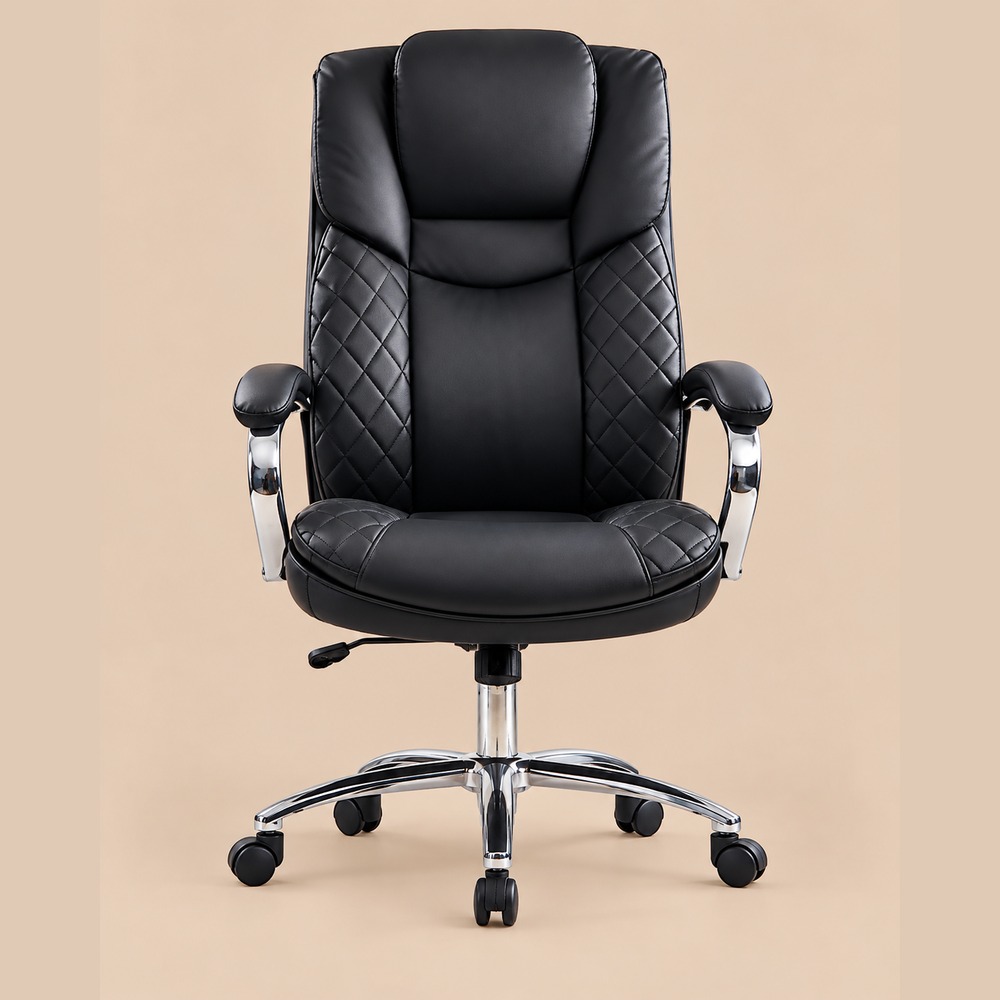 SILLA GERENCIAL ÉLITE NEGRO VENTITAS HOME - 1