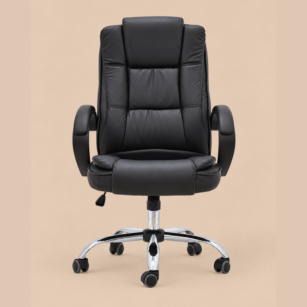SILLA DE OFICINA IMPERIAL NEGRO VENTITAS HOME - 1