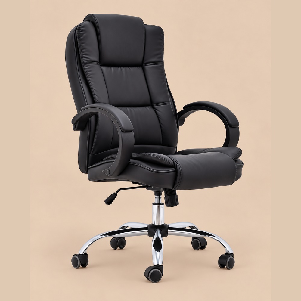 SILLA DE OFICINA IMPERIAL NEGRO VENTITAS HOME - 2