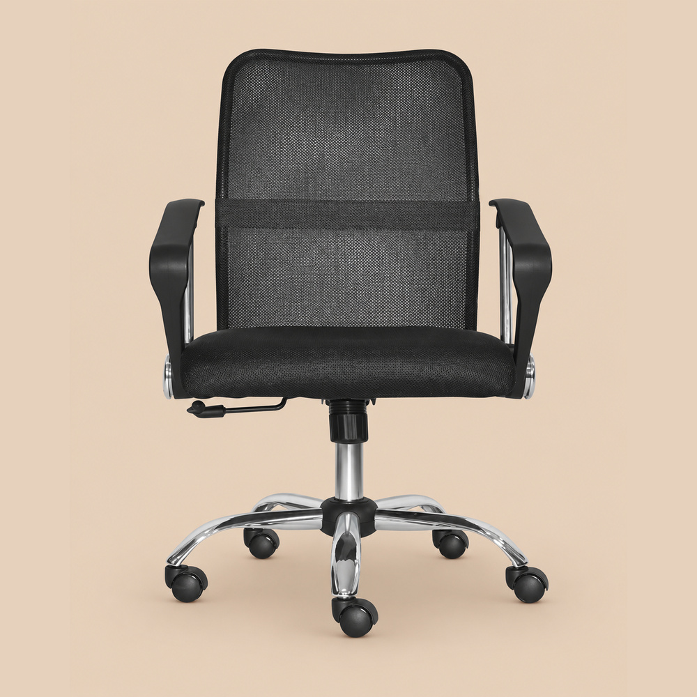 SILLA DE ESCRITORIO URBAN BLACK VENTITAS HOME - 1