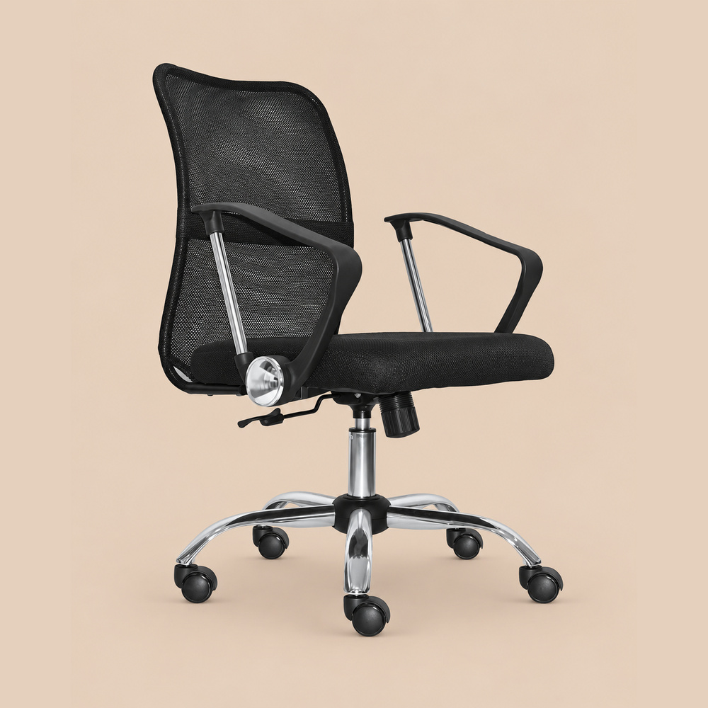 SILLA DE ESCRITORIO URBAN BLACK VENTITAS HOME - 2