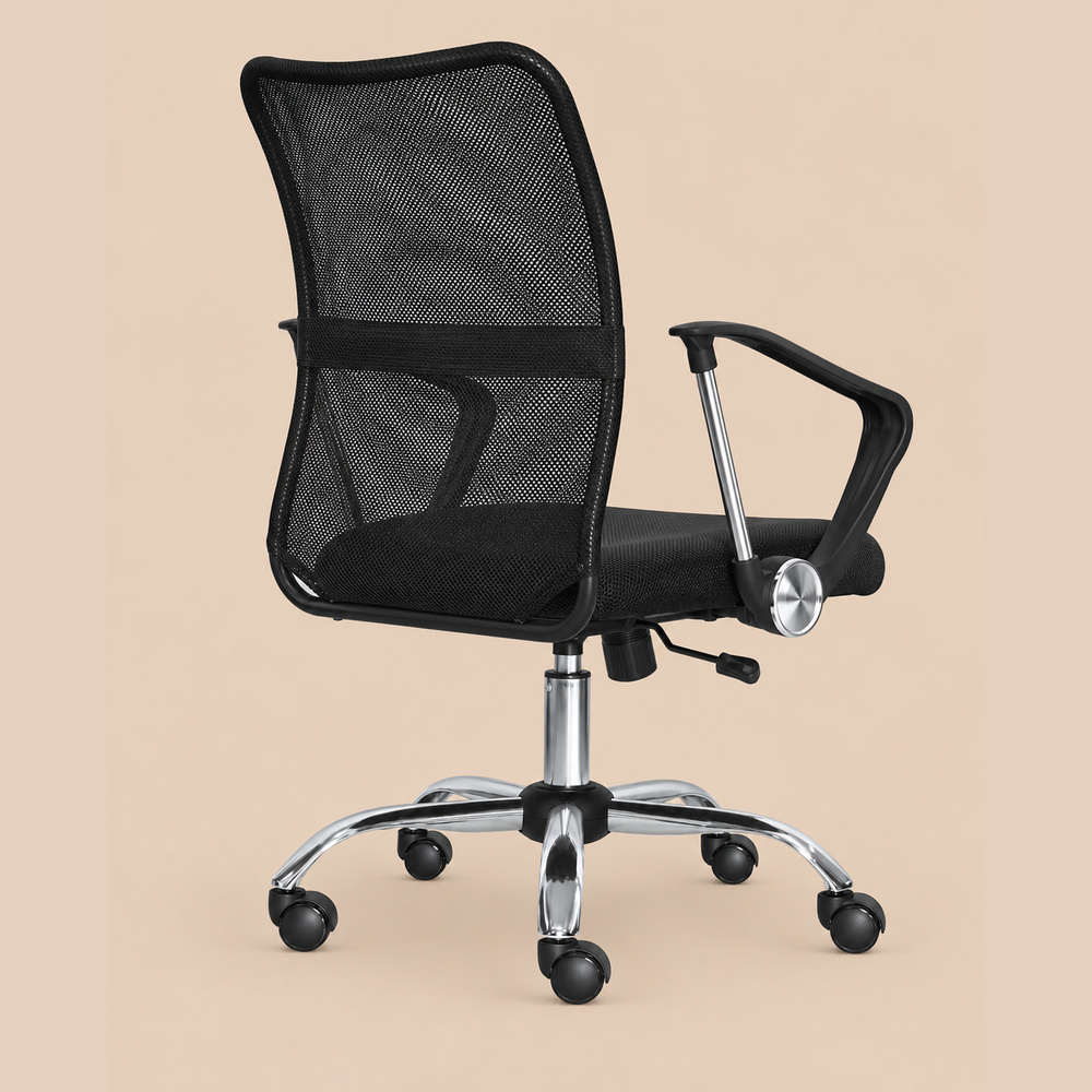 SILLA DE ESCRITORIO URBAN BLACK VENTITAS HOME - 3