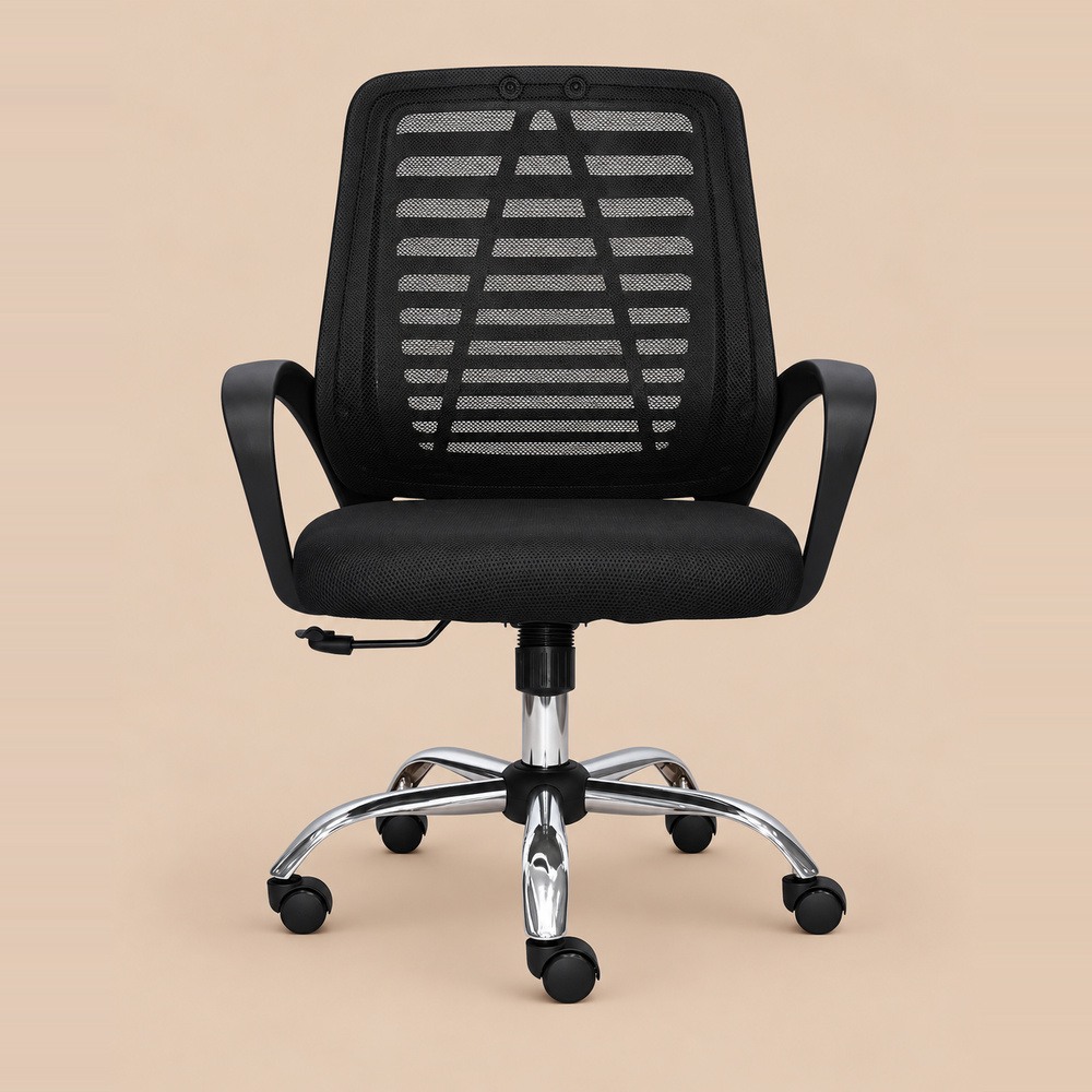 SILLA GIRATORIA AIR BLACK VENTITAS HOME - 1
