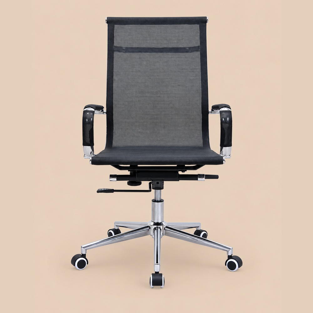 SILLA DE OFICINA GIRATORIA IMPERIAL BLACK VENTITAS HOME - 1