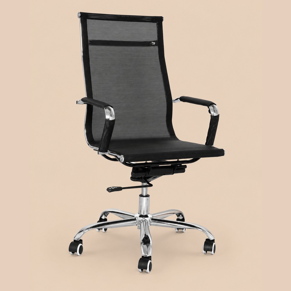 SILLA DE OFICINA GIRATORIA IMPERIAL BLACK VENTITAS HOME - 2