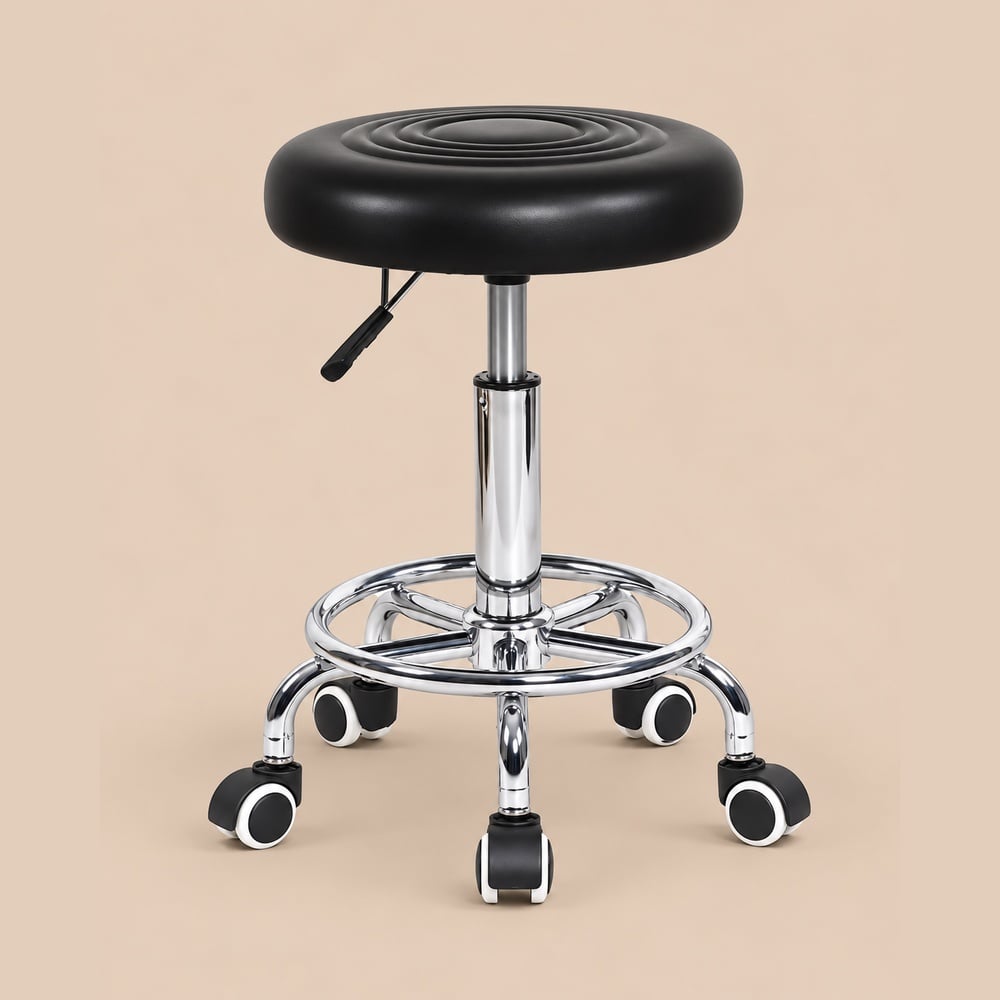 SILLA GIRATORIO REGULABLE CON RUEDAS VENTITAS HOME - 1