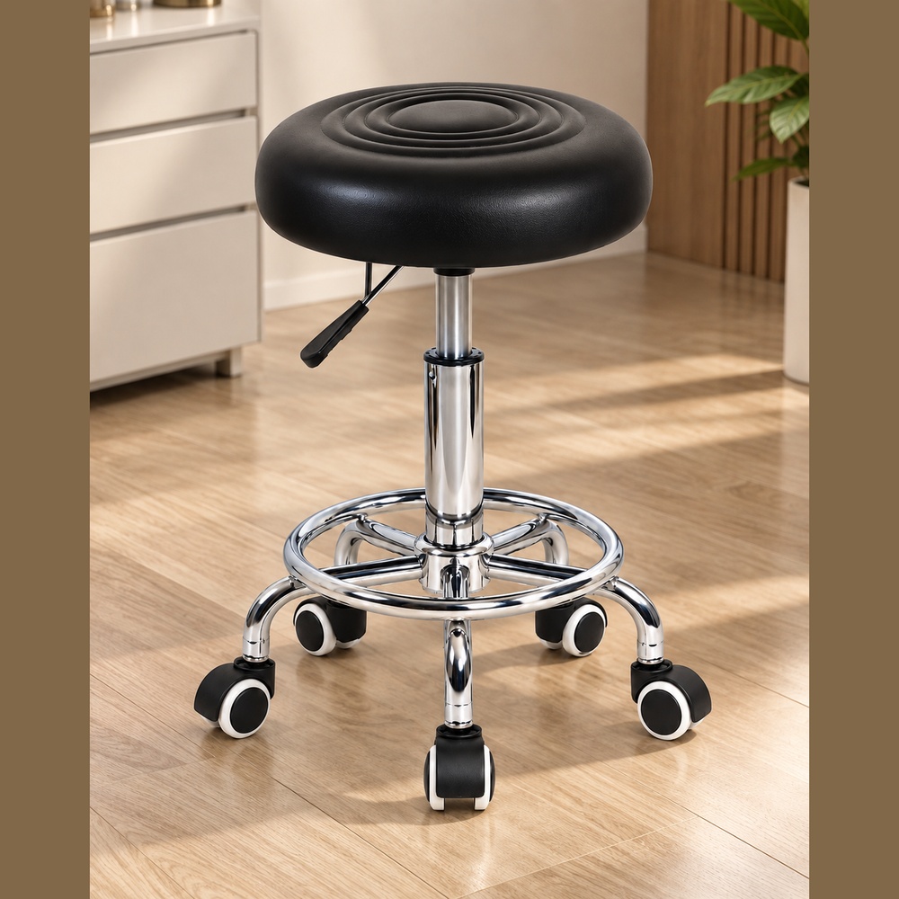 SILLA GIRATORIO REGULABLE CON RUEDAS VENTITAS HOME - 4