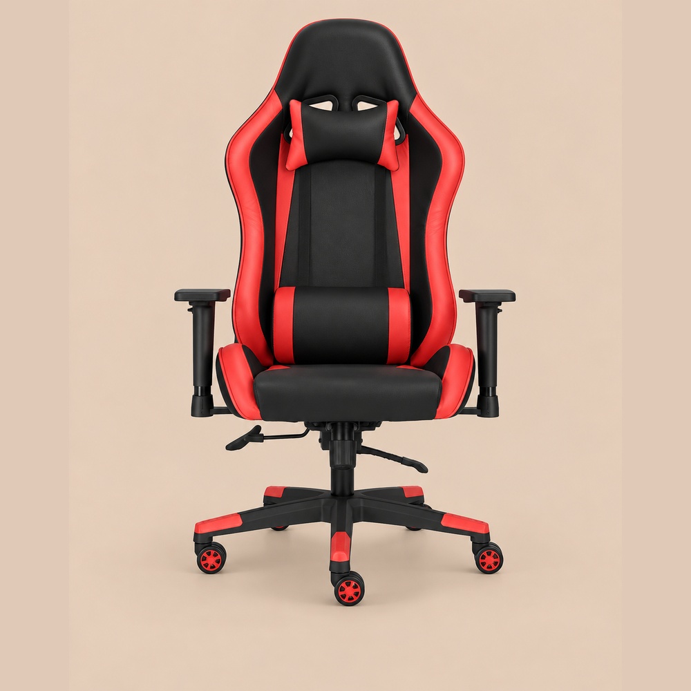 SILLA GAMER NITRO RED VENTITAS HOME - 1