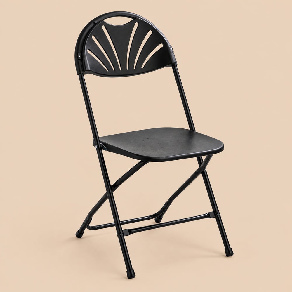 SILLA PLEGABLE AUSTIN VENTITAS HOME NEGRO - 1