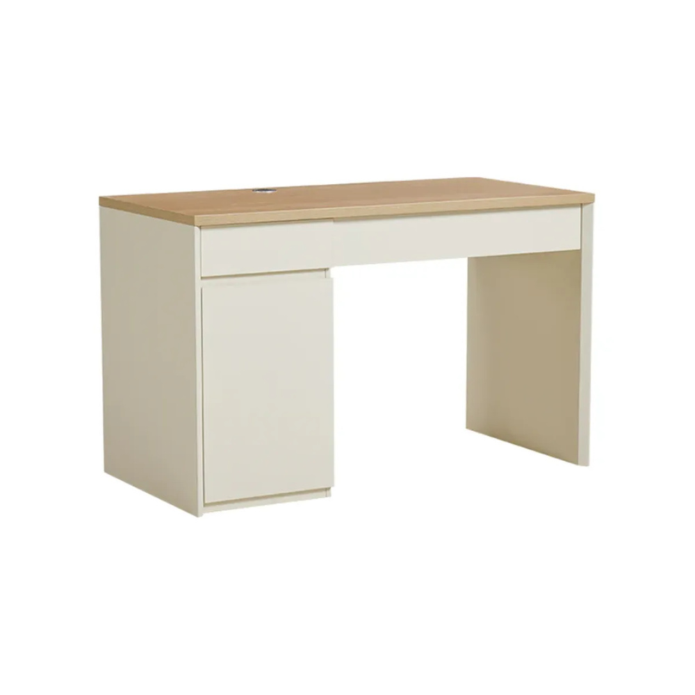 ESCRITORIO MINIMALISTA DANNIELO VENTITAS HOME COLOR ROVERE Y CAPRI - 4