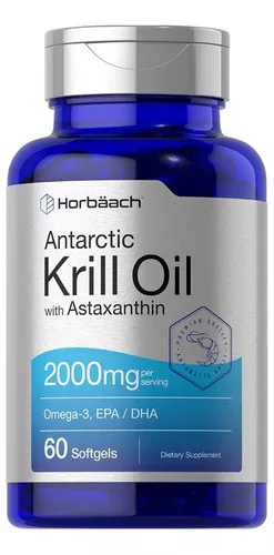 KRILL ANTÁRTICO HORBÄACH C/ ASTAXANTINA 2.000MG MEJOR PRECIO SABOR NO APLICA - 1
