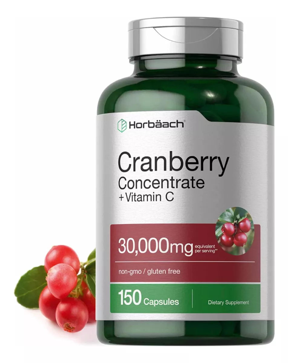 CRANBERRY (30.000 MG) + VITAMINA C 150 TRIPLE FUERZA EEUU - 1