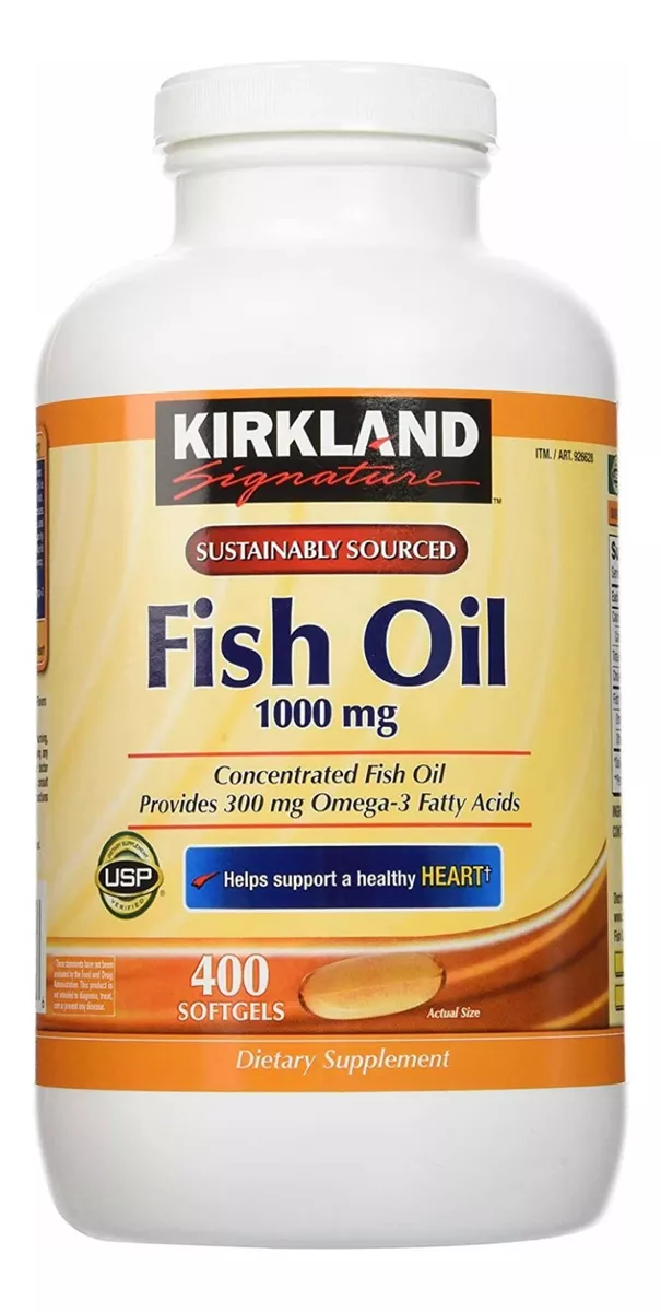 OIL FISH ÁCIDOS GRASOS OMEGA-3, 400 SOFGELS - 1