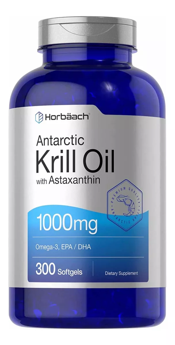 KRILL OIL 300 SOFTGELS MADE IN EEUU ENTREGA HOY SELLADO - 1