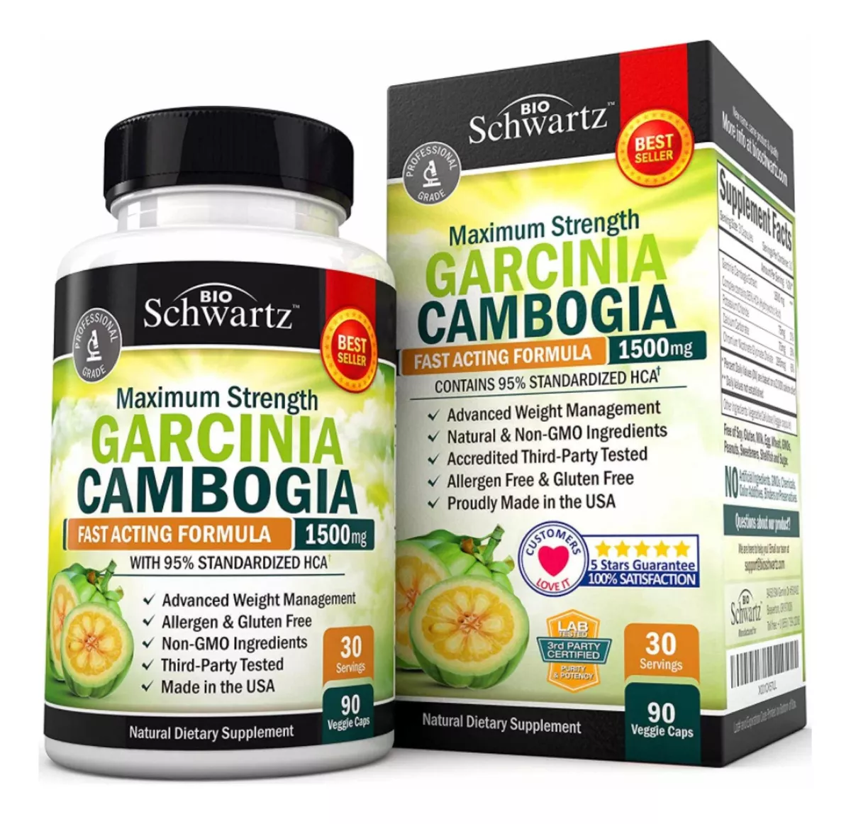95% HCA GARCINIA CAMBOGIA ENTREGA HOY - 1