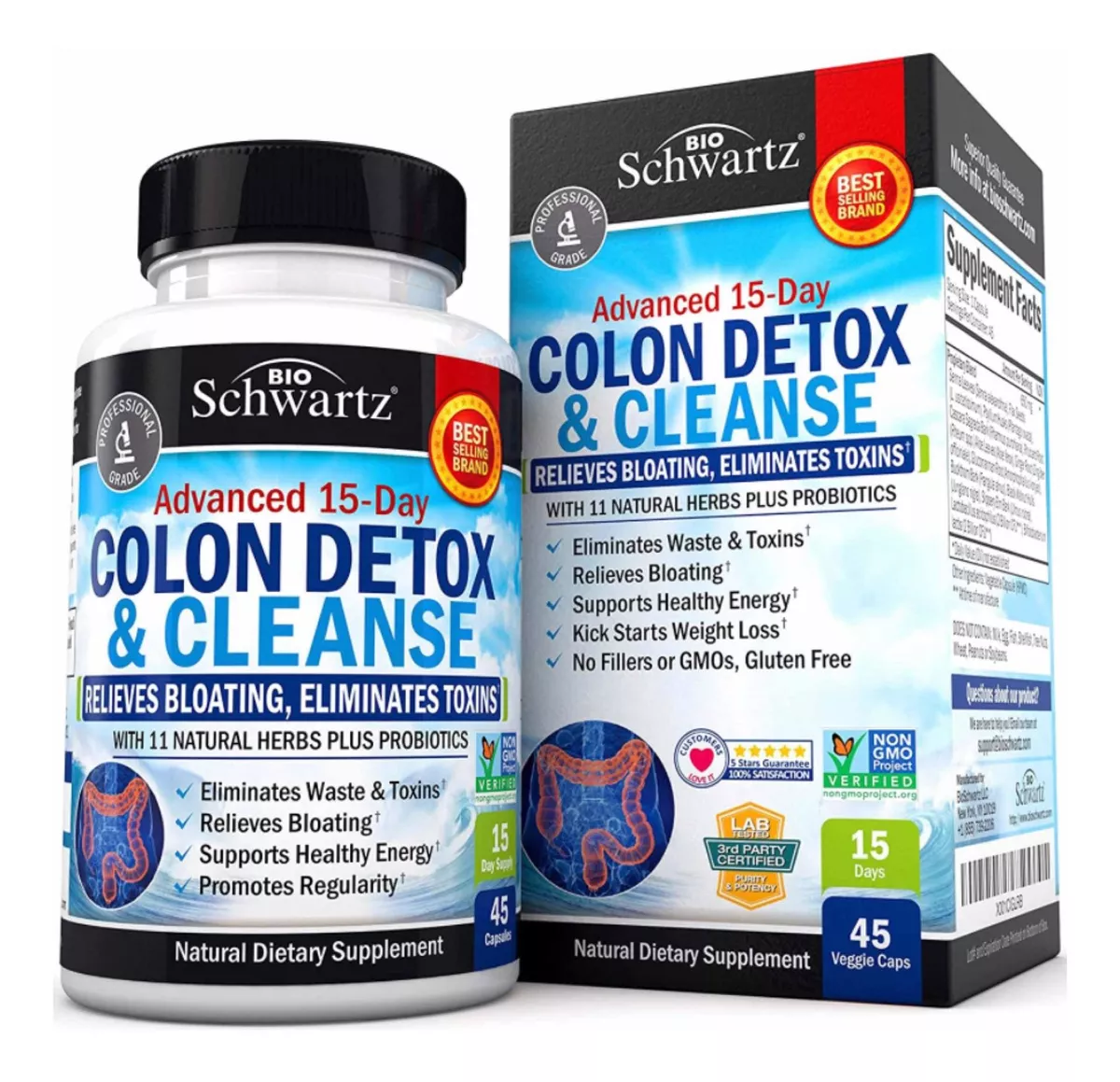 COLON CLEANSE DETOX BAJE DE PESO ENTREGA INMEDIATA HOY - 1