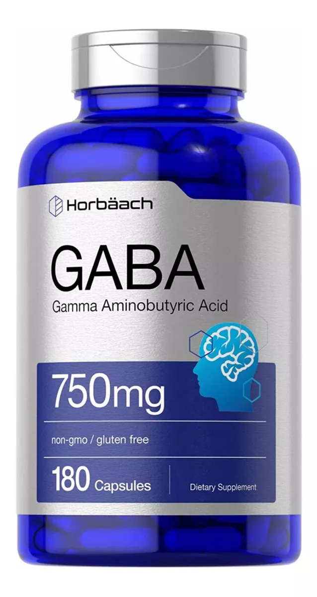 GABA ORIGINAL EEUU ENTREGA HOY IMPORTADO 180 CÁPSULAS - 1