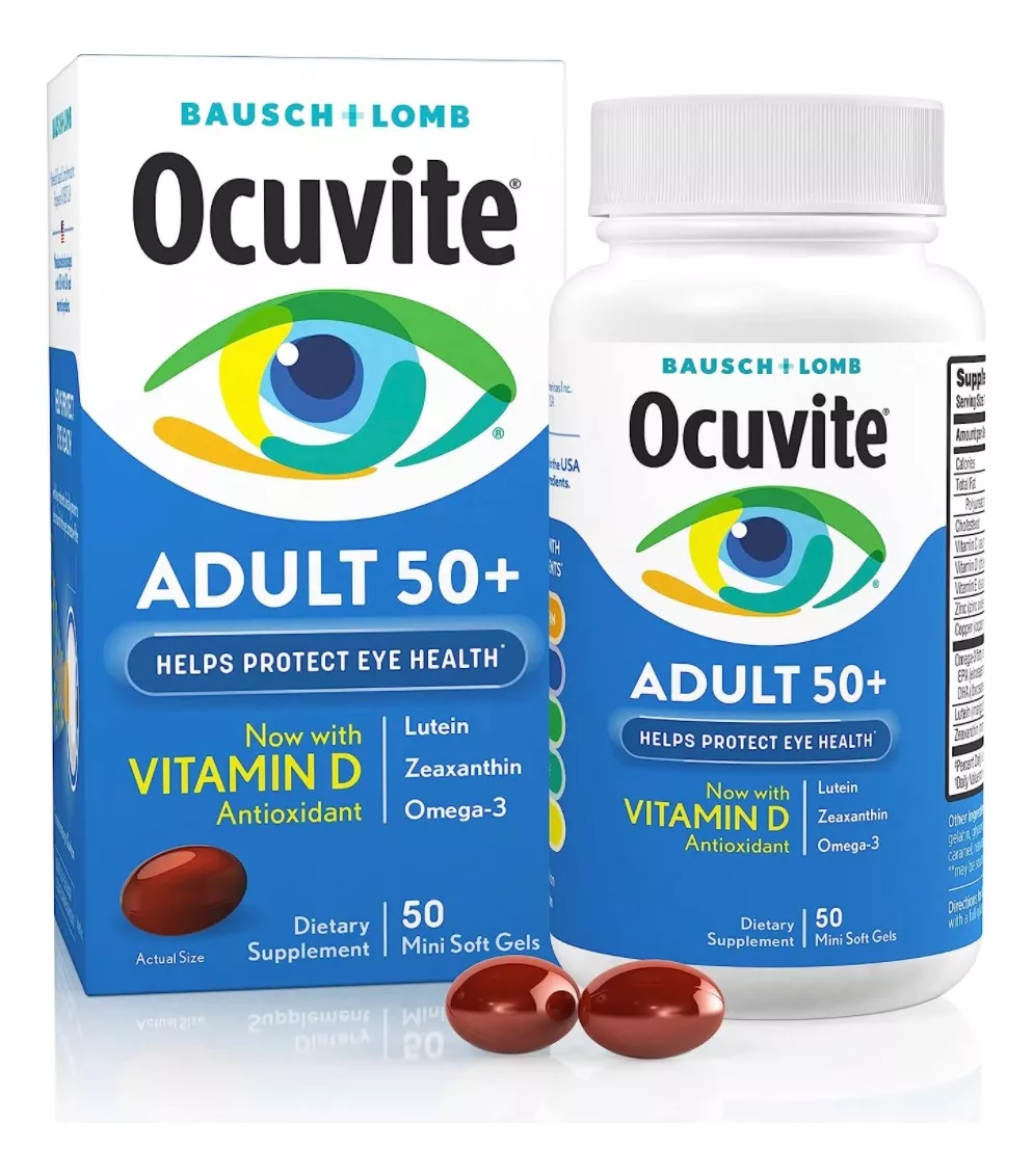 OCUVITE ADULT 50+ VITAMIN Y MINERAL SUPPLEMENT - 1