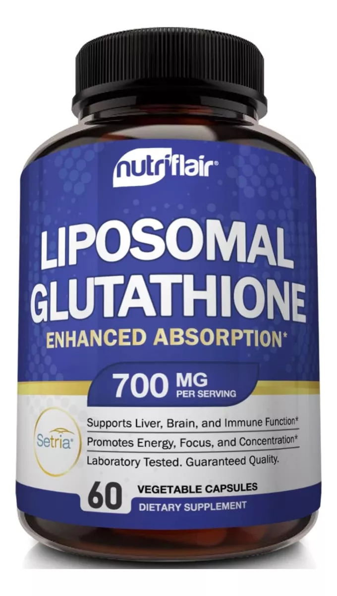 GLUTATION LIPOSOMAL ENTREGA INMEDIATA ORIGINAL EEUU - 1