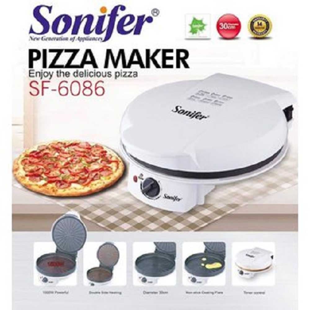 MÁQUINA DE PIZZA HORNO ANTIADHERENTE ELÉCTRICO - MULTICOLOR - 3