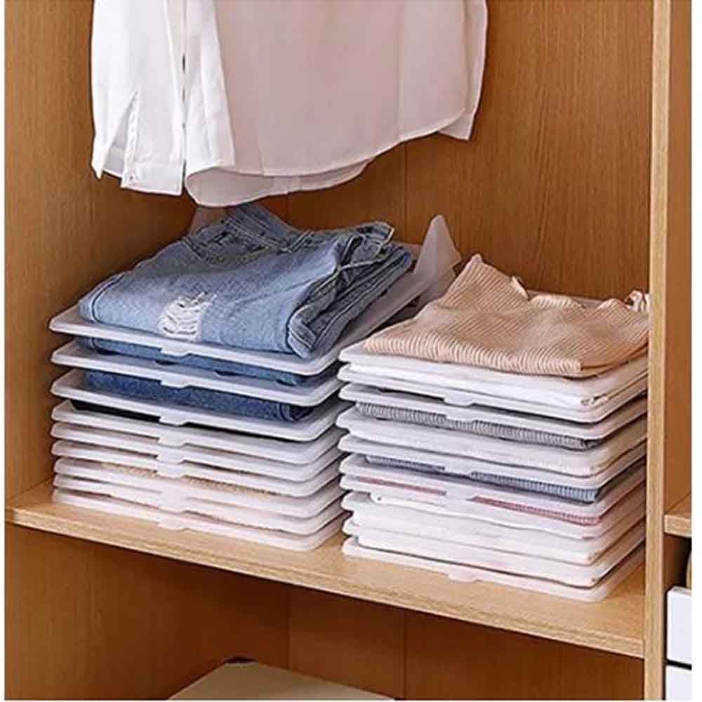 ORGANIZADOR DE CAMISAS ROPA PARA ARMARIO JUEGO DE 6 PIEZAS - 2