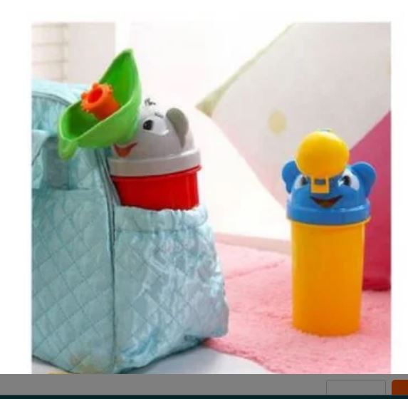 URINARIO VASO PORTATIL PARA NIÑOS PARA VIAJES –NIÑA - 2