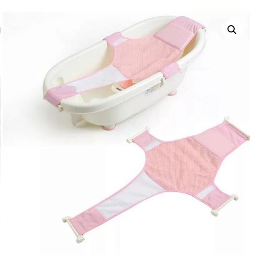 MALLA PARA BAÑERA BEBE - ROSADO - 2
