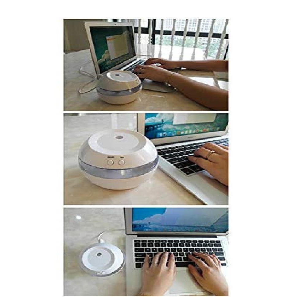 HUMIDIFICADOR USB ULTRASONICO DISPENSADOR AGUA VAPOR PORTATIL - MULTICOLOR - 3