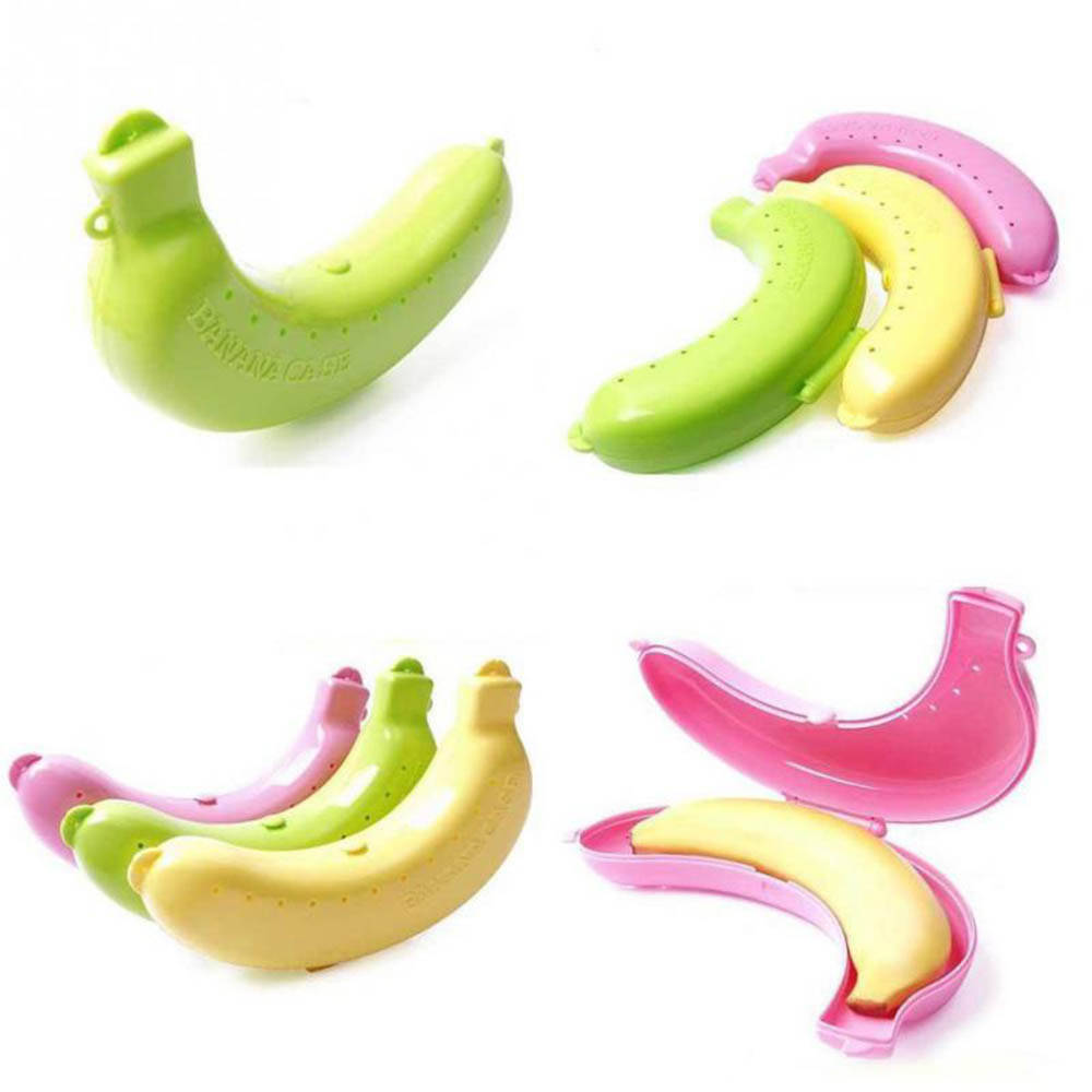 PLATANO-BANANA CONTENEDOR DE BANANA - ROSADO - 4