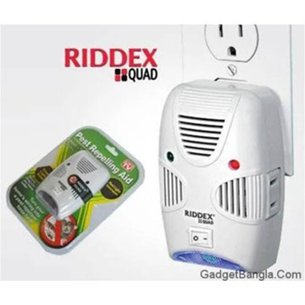 REPELENTE PORTATIL DE CUCARACHAS RATAS ZANCUDOS Y PLAGAS RIDDEX - 3