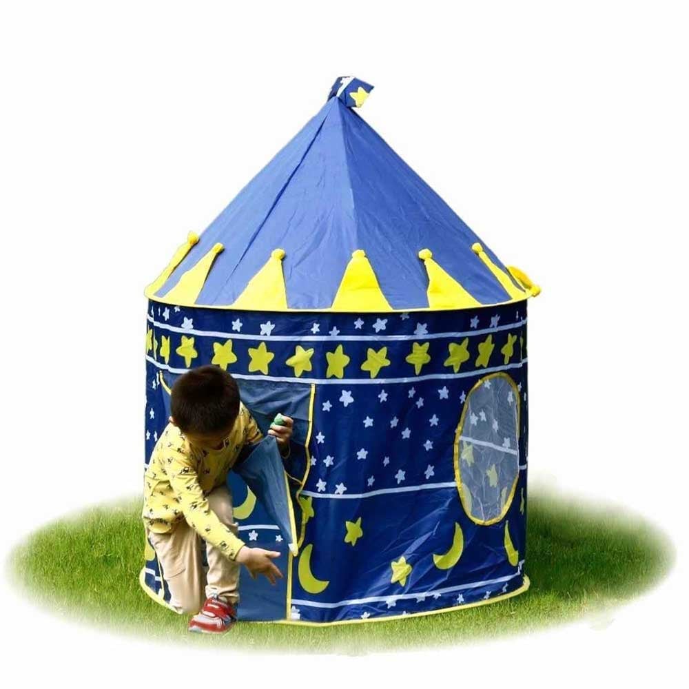 CARPA CASTILLO INFANTIL NIÑO – AZUL - 2