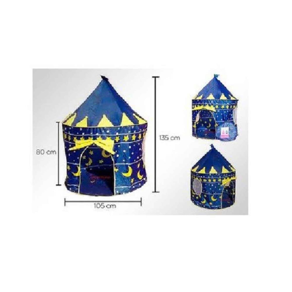 CARPA CASTILLO INFANTIL NIÑO – AZUL - 3