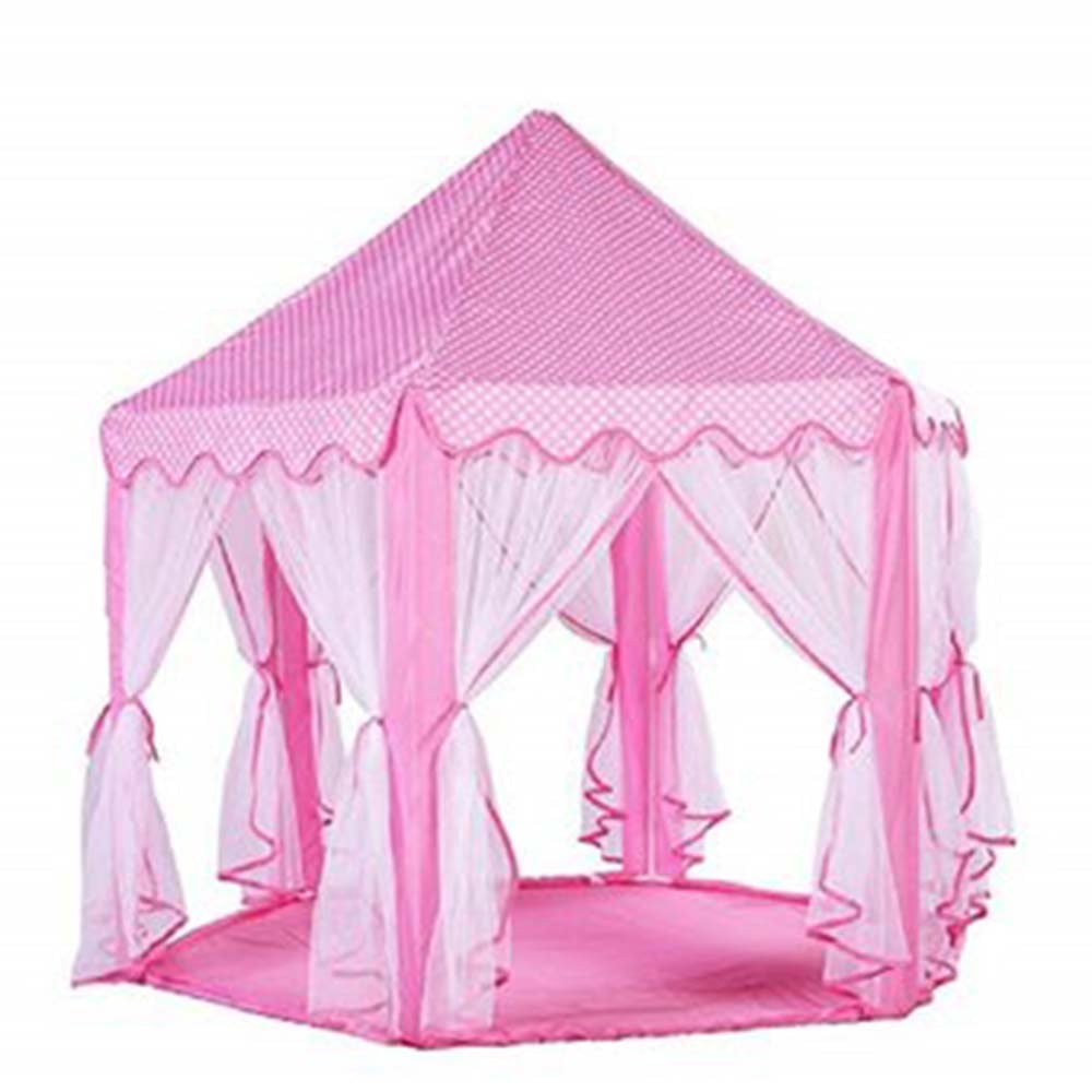 CARPA CASA CASTILLO GRANDE TIENDA JUEGO PRINCESA - ROSADO - 2