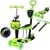 SCOOTER, MARIQUITA, 5 EN 1, CON SILLITA REMOVIBLE, GUÍA, COLORES - ROSADO - 1