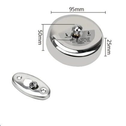 TENDEDERO RETRÁCTIL DE ACERO INOXIDABLE ESTANTE PARA COLGAR ROPA - 2