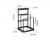 SOPORTE ORGANIZADOR PORTA CUCHILLOS Y TABLA PICAR PORTACUCHILLOS - 1