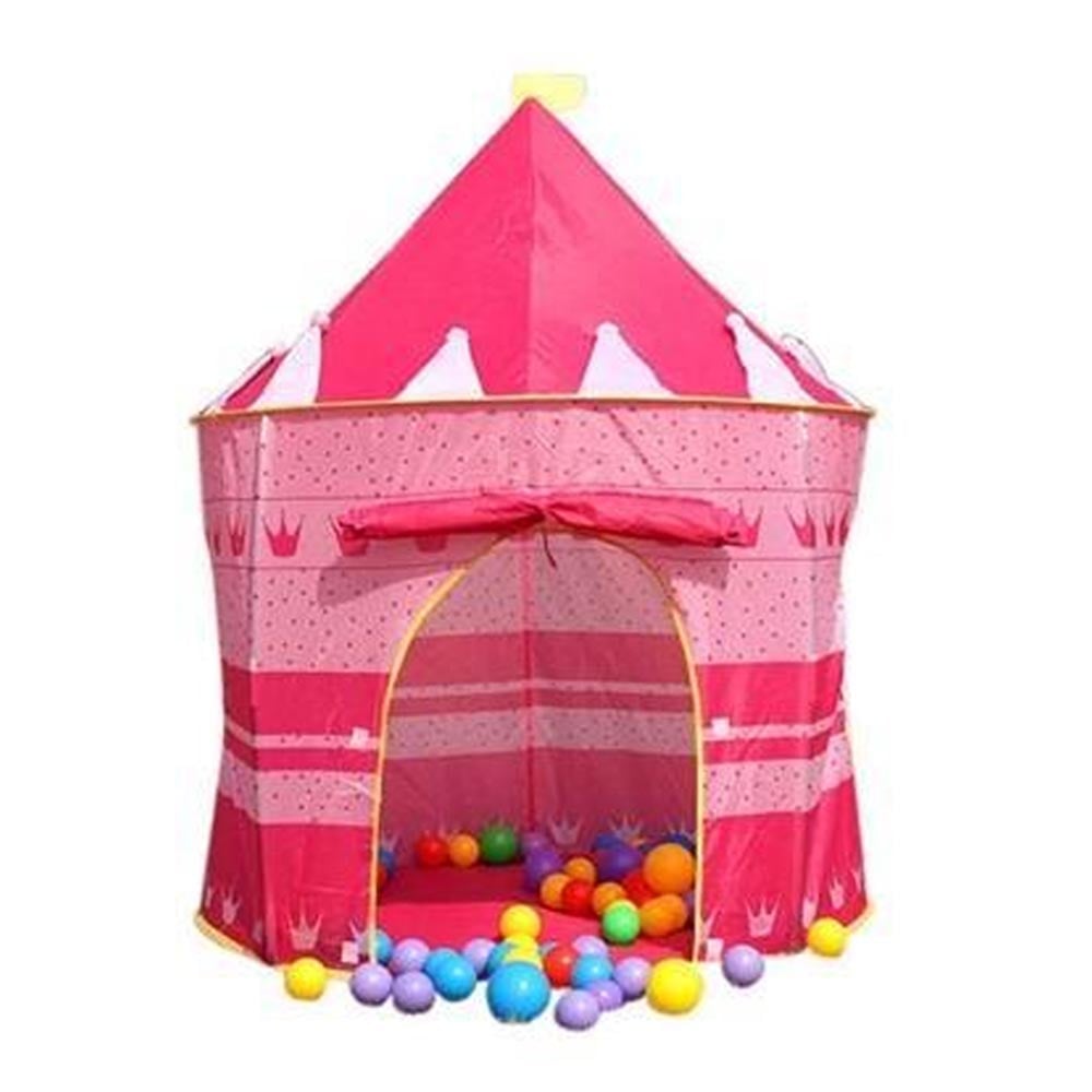CARPA CASTILLO INFANTIL NIÑA - ROSADO - 6