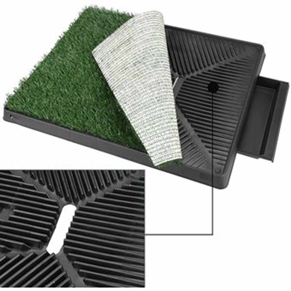 BAÑO ECOLOGICO PARA PERROS 64 X 51 CM GRANDE – MULTICOLOR - 4
