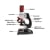 MICROSCOPIO BIOLÓGICO DE APRENDIZAJE JUGUETES EDUCATIVOS - 1