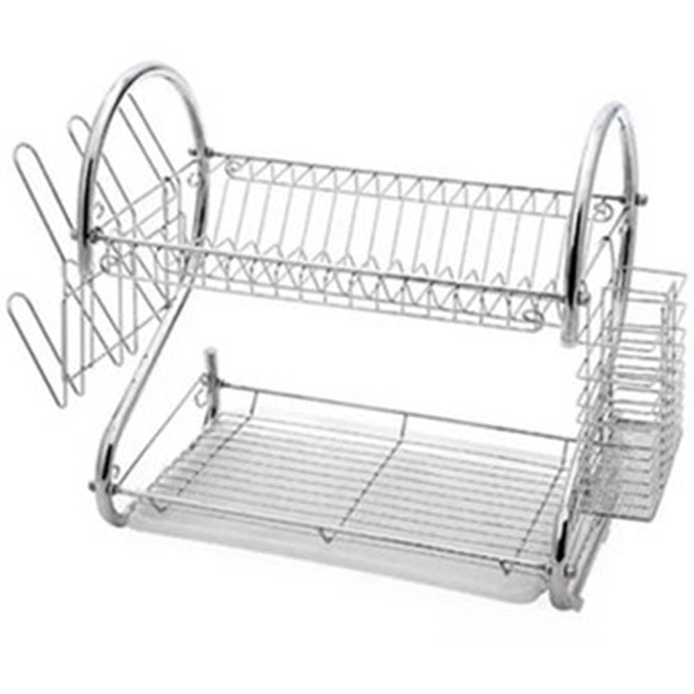 ESCURRIDOR DE PLATOS 2 PISOS - DE METAL - 2